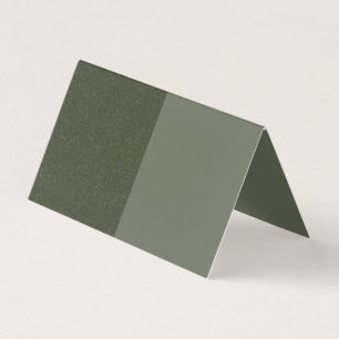 Moss Texture Split Folded Card – Customizable