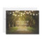 Moss Tree Path Rustic String Lights Save the Date