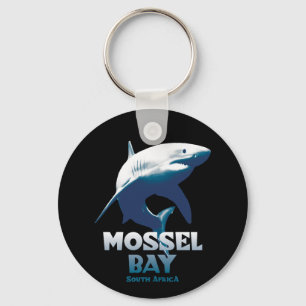 Mossel Bay Great White Shark Scuba Diving Keychain