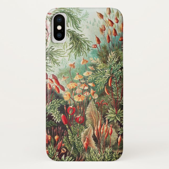 Mosses, Muscinae Laubmoose by Ernst Haeckel Case-Mate iPhone Case (Back)