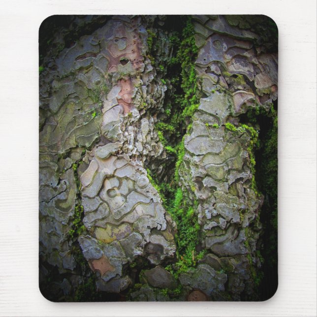 Mossy Bark  by djoneill Mouse Pad (Front)
