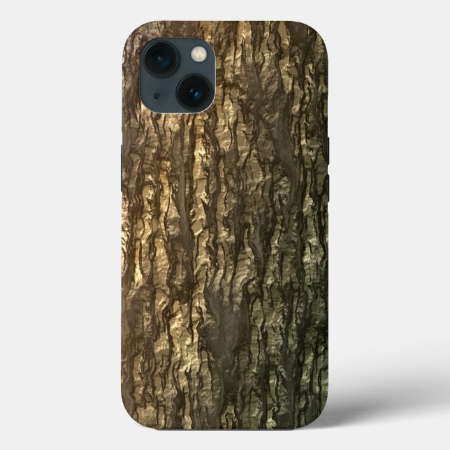 Mossy Bark Camo Case-Mate iPhone Case (Back)
