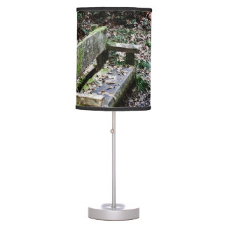 Table Lamp National Park Mossy Bench Nature Trail in Olympic National Park Table Lamps