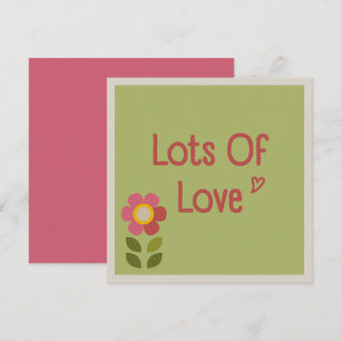 MOSSY BLOOM - Carte d'invitation florale Fête des
