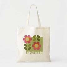 MOSSY BLOOM - Modern Tote Bag