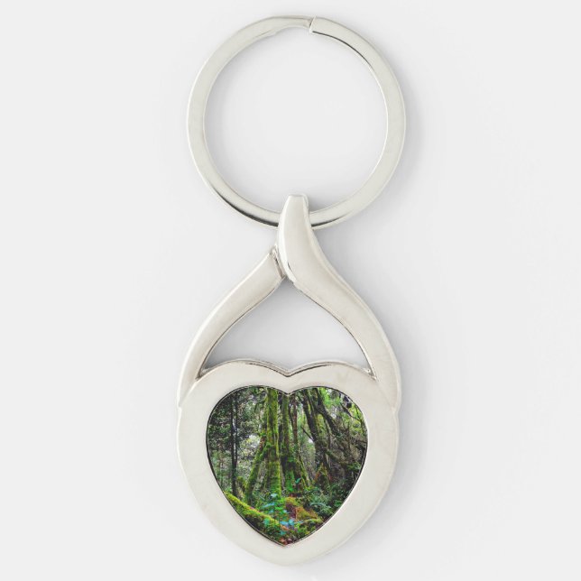 Mossy Forest Keychain (Front)