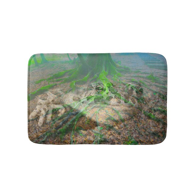 Mossy Frog Bath Mat (Front)