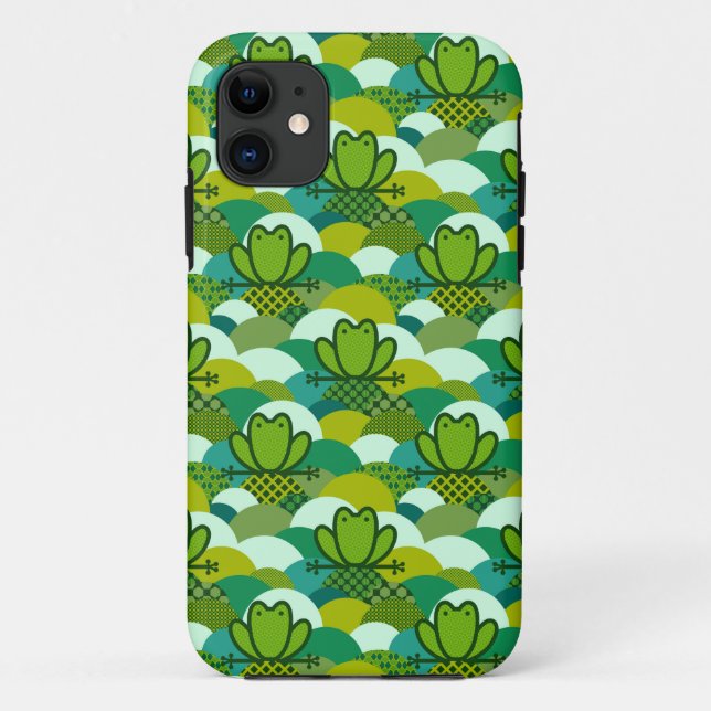 Mossy frog Case-Mate iPhone case (Back)
