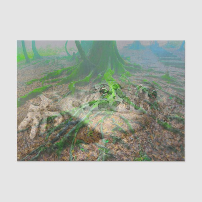 Mossy Frog Tissue Paper (Front)