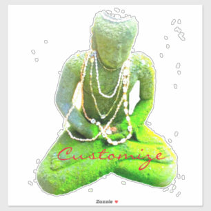 Mossy Green Buddha Meditating Thunder_Cove