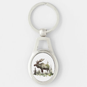 Mossy Moose Wildlife Portrait Keychain