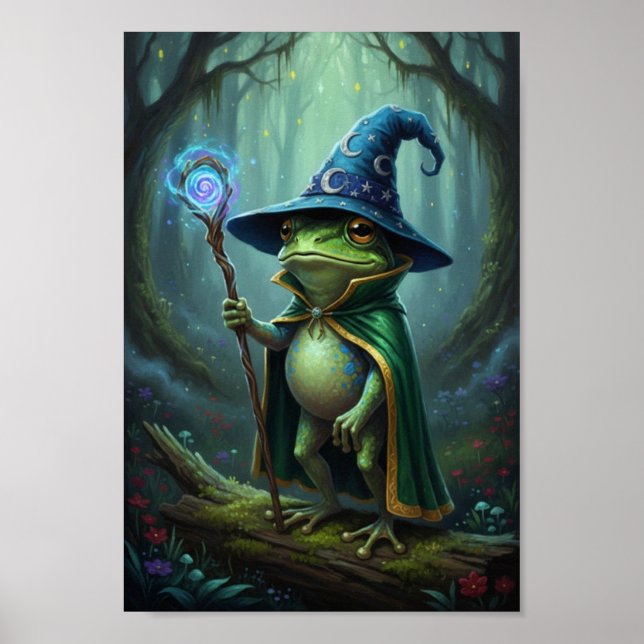 MossyForestFrog Poster (Front)