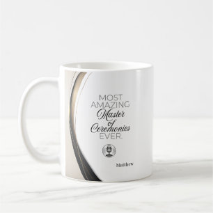 Most Amazing Master of Ceremonies Personalized Coffee Mug