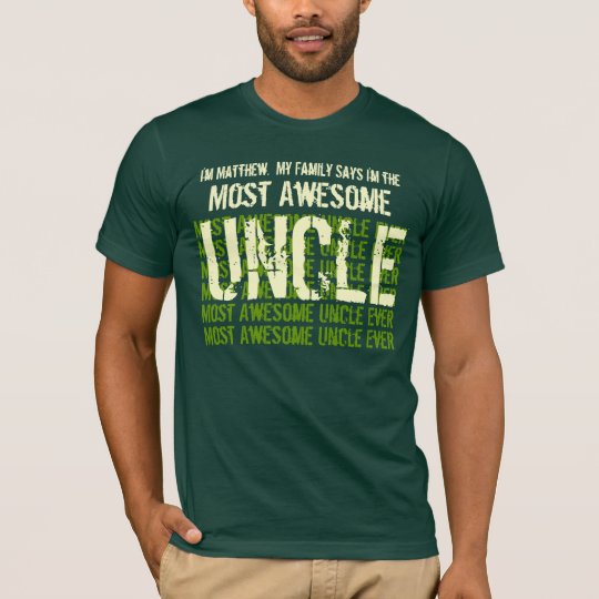 Most Awesome UNCLE Ever Gift Tee for Him V03