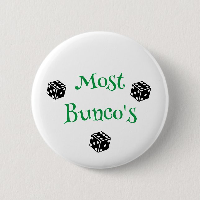 Most Bunco's 2 Inch Round Button (Front)