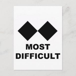 Most Difficult Postcard