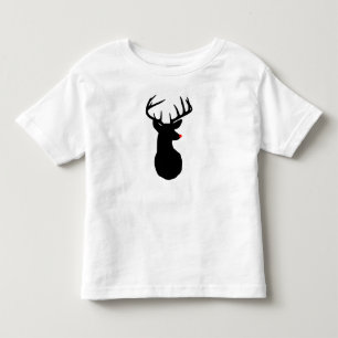 Most Famous Reindeer of All Toddler Raglan T-shirt
