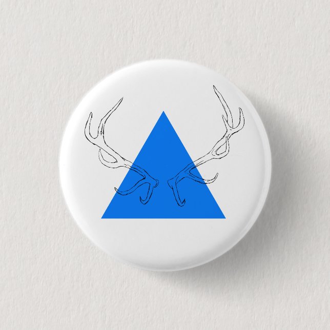 most hipster 1 inch round button (Front)