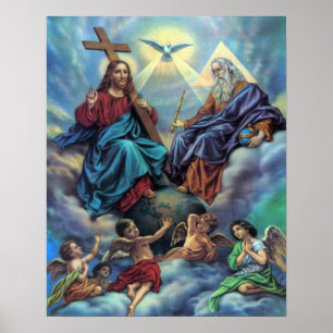 Most Holy Trinity Custom Poster