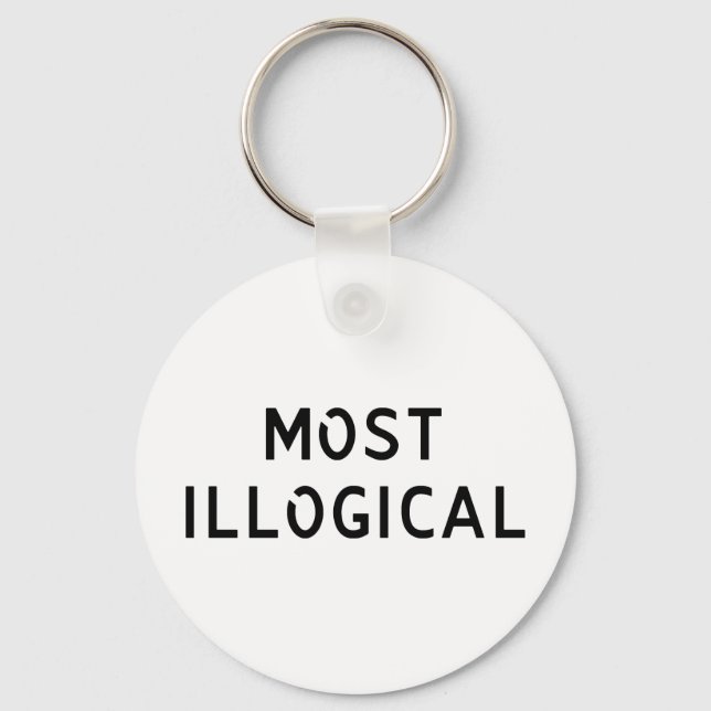 Most Illogical Keychain (Front)