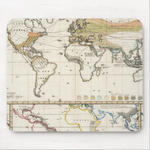most important cultivated plants spread Districts Mouse Pad