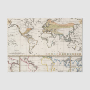 most important cultivated plants spread Districts Tissue Paper