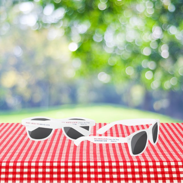 Most Likely | Red White & Blue 4th of July Reunion Sunglasses (Creator Uploaded)