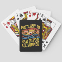 Most Likely To Be At The Pool All Summer Groovy