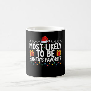 Most Likely To Be Santa's Favourite Christmas Holi Coffee Mug