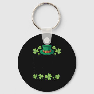 Most likely to do an irish goodbye funny st patric keychain