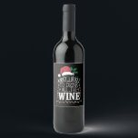 Most Likely To Drink Christmas All The Wine Family Wine Label<br><div class="desc">Most Likely To Drink Christmas All The Wine Family Matching</div>