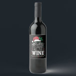 Most Likely To Drink Christmas All The Wine Family Wine Label<br><div class="desc">Most Likely To Drink Christmas All The Wine Family Matching</div>