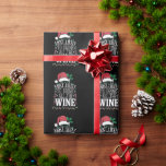 Most Likely To Drink Christmas All The Wine Family Wrapping Paper<br><div class="desc">Most Likely To Drink Christmas All The Wine Family Matching</div>