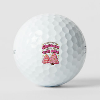 Most Likely to Eat All the Christmas Tree Cake   Golf Balls
