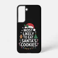 Most Likely To Eat Santas Cookies Family Christmas