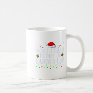 Most Likely To Fart On Santa's Lap Family Matching Coffee Mug