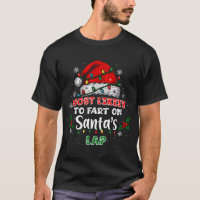 Most Likely To Fart On Santa's Lap Funny Hat Light
