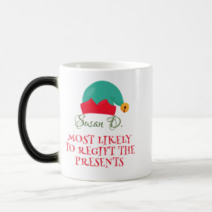 "Most Likely To Re-Gift" Elf Mug - Christmas Humou