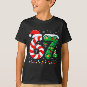 Most Likely To Say 67 Christmas Matching 7 6 Famil T-Shirt