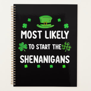 Most Likely to Start The Shenanigan Planner