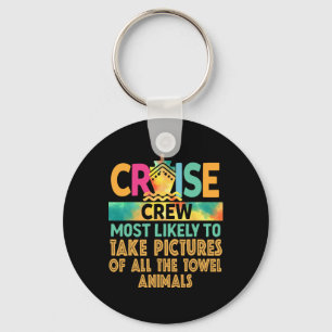 Most Likely To Take Pictures Of All The Towel Anim Keychain