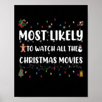 Most Likely To Watch All The Christmas Movies