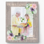 Most Loved Great Grandma Rustic Watercolor Floral