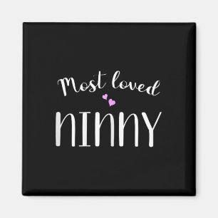 Most Loved Ninny Cute Hearts  Magnet