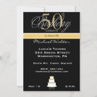 Most Popular 50th Birthday Party Invitation