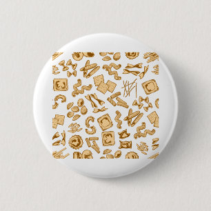 Most Popular Italian Foods & Dishes, Risotto , Piz 2 Inch Round Button