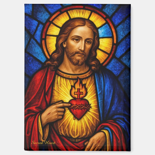 Most Sacred Heart of Jesus Magnet (Front)