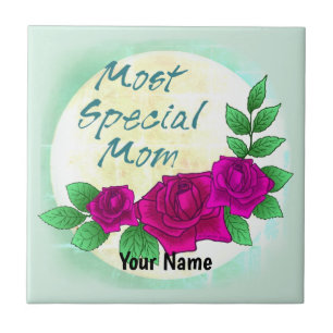 Most Special Mom Tile