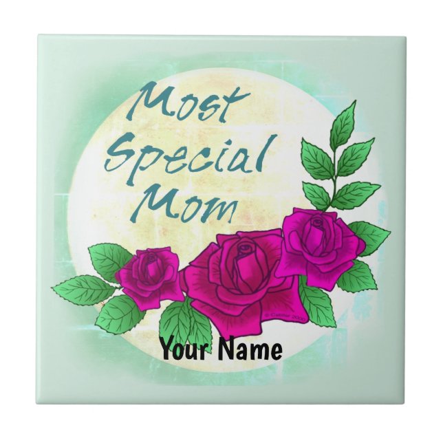 Most Special Mom  Tile (Front)