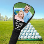 Most Tee-Riffic UNCLE Personalized Golfer Photo Golf Head Cover<br><div class="desc">Most Tee-Riffic Uncle! ... Two of your favourite things, golf and the kids ! Now you can take them with you as you play 18 holes . Customize these golf head covers with your child's favourite photo and name. Great gift to all golf dads , uncle, grandpa and golf lovers,...</div>
